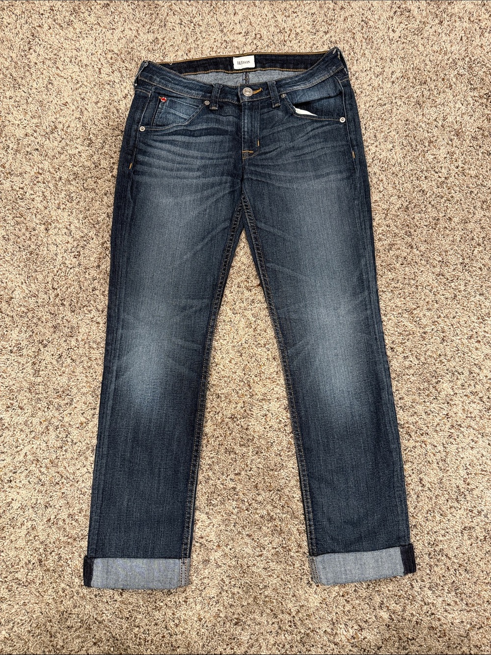 Hudson Jeans Women's Dark Blue Bacara Jeans